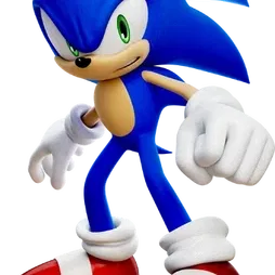 Mô hình 3D Sonic The Hedgehog