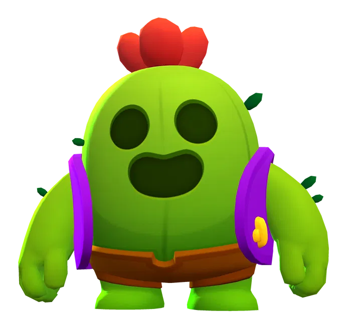 Mô hình Spike in 3D từ Brawl Stars - Image 3