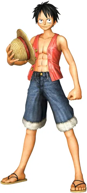 Mô hình 3D Luffy One Piece - Image 1