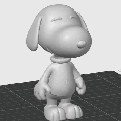 Mô hình 3D Snoopy đáng yêu