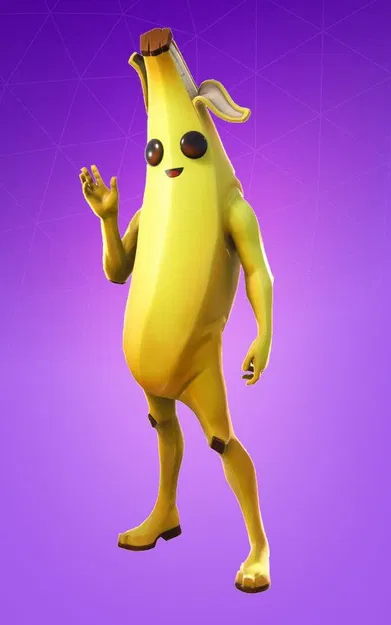 Mô hình 3D Fortnite Peely - Image 1