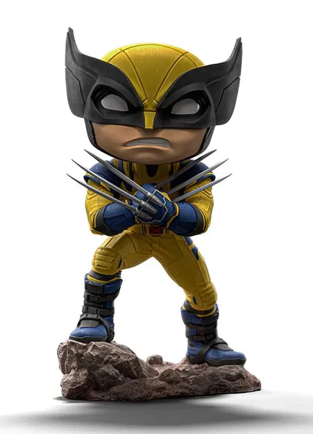Mô hình tượng 3D Wolverine đầy uy lực - Image 1