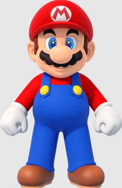Mô hình Super Mario in 3D chất lượng cao - Image 1