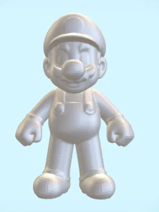 Mô hình Super Mario in 3D chất lượng cao - Image 2