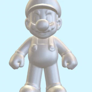 Mô hình Super Mario in 3D chất lượng cao
