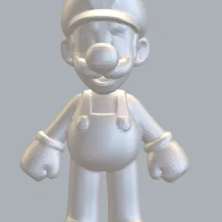 Mô hình 3D Luigi - Super Mario Bros