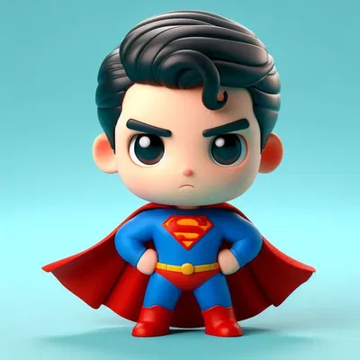 Mô hình Mini Superman Siêu Dễ Thương