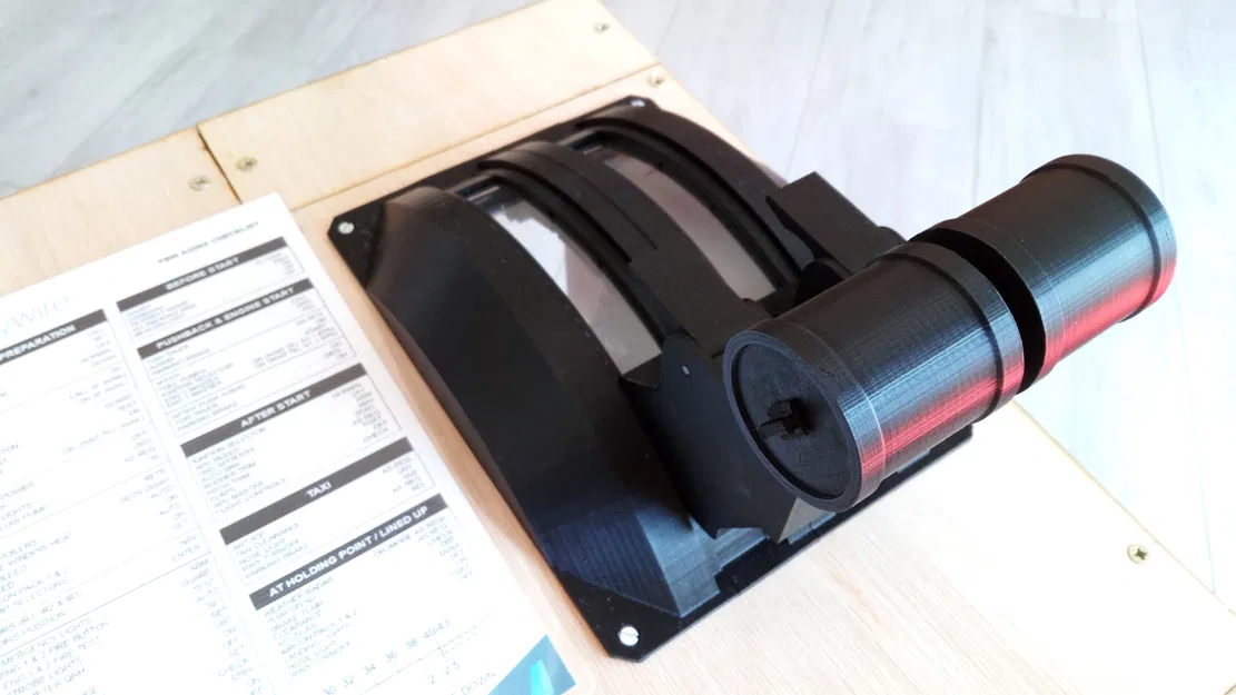 OpenFlightSimConsole - Module thanh điều khiển bướm ga (Throttle Quadrant) - Image 1