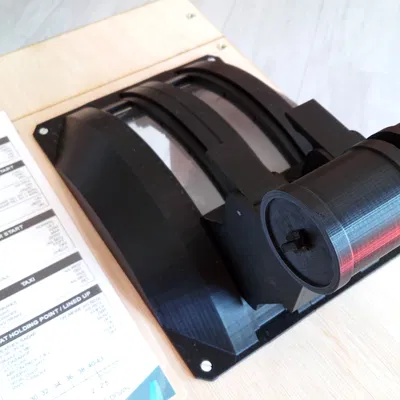 OpenFlightSimConsole - Module thanh điều khiển bướm ga (Throttle Quadrant)