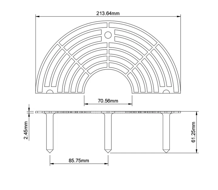 Khay đỡ quả dâu tây (Split Strawberry Support) giúp chống thối trái - Image 3