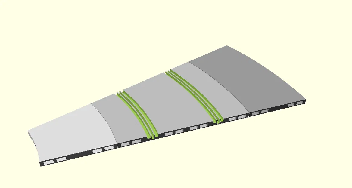 Hệ thống đường cong đa bán kính cho Carrera Evolution & Digital (1/32 & 1/24) - Image 2