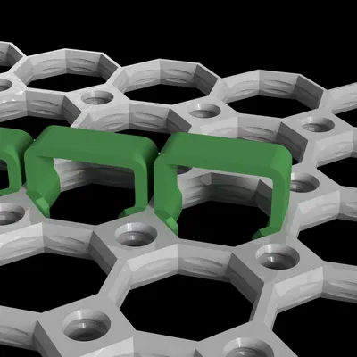 Kẹp cáp Multiboard V2 dạng snap-in