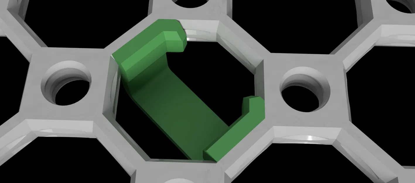 Kẹp cáp Multiboard V2 dạng snap-in - Image 2