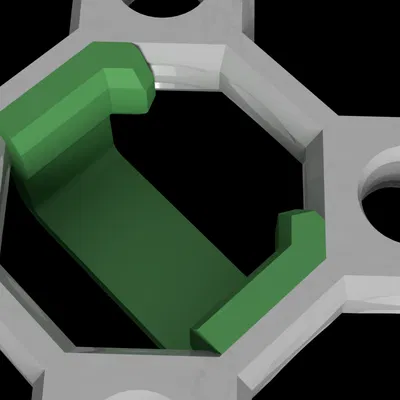 Kẹp cáp Multiboard V2 dạng snap-in