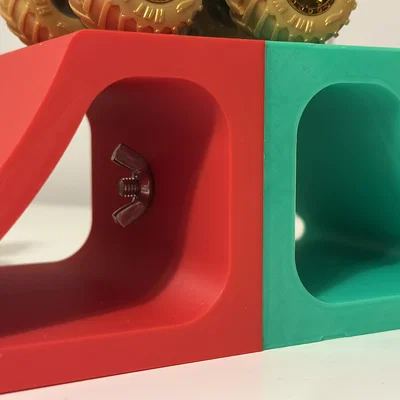 Cầu trượt 3D cho mô hình xe Monster Truck tỷ lệ 1:64