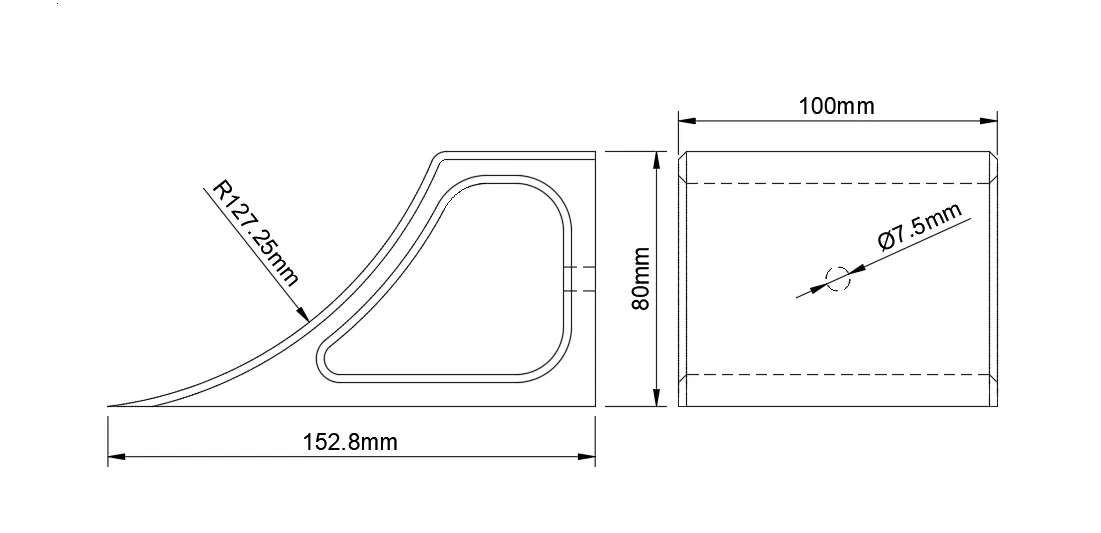 Cầu trượt 3D cho mô hình xe Monster Truck tỷ lệ 1:64 - Image 3