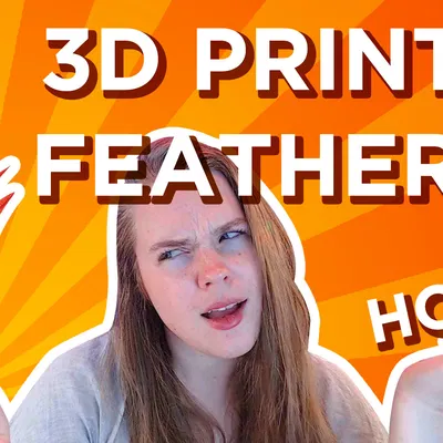 Lông vũ in 3D siêu chân thực