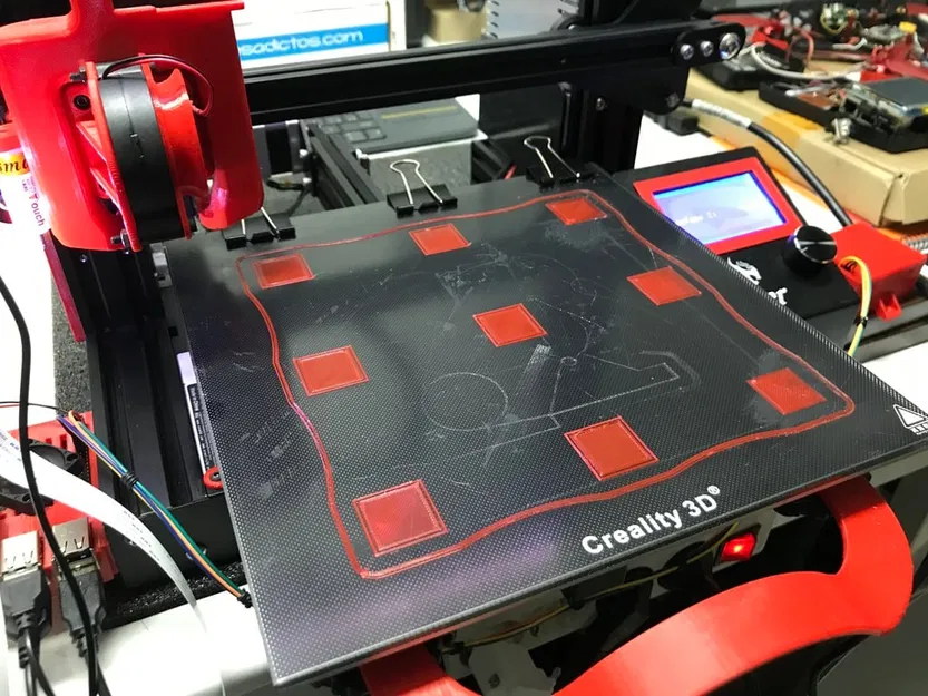 Mẫu Test Cân Bàn (Bed Leveling Calibration) cho Ender 3 - Image 1