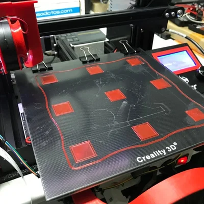 Mẫu Test Cân Bàn (Bed Leveling Calibration) cho Ender 3