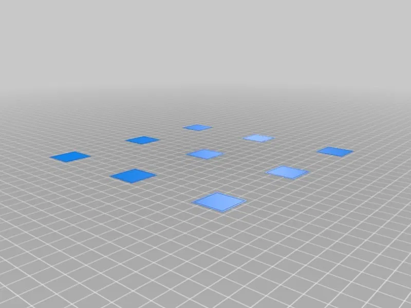 Mẫu Test Cân Bàn (Bed Leveling Calibration) cho Ender 3 - Image 2