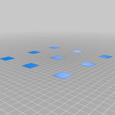 Mẫu Test Cân Bàn (Bed Leveling Calibration) cho Ender 3