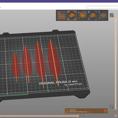 Split Feathers (Bản remix của mẫu lông vũ siêu thực)