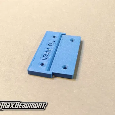 Mẫu French cleat đơn giản dùng để treo khung ảnh