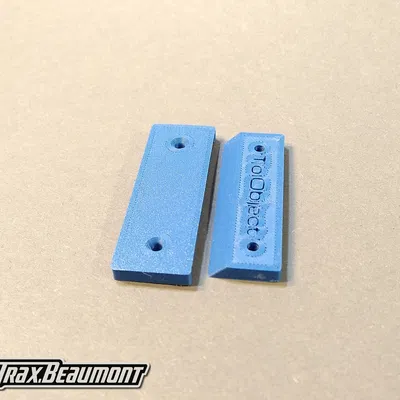 Mẫu French cleat đơn giản dùng để treo khung ảnh