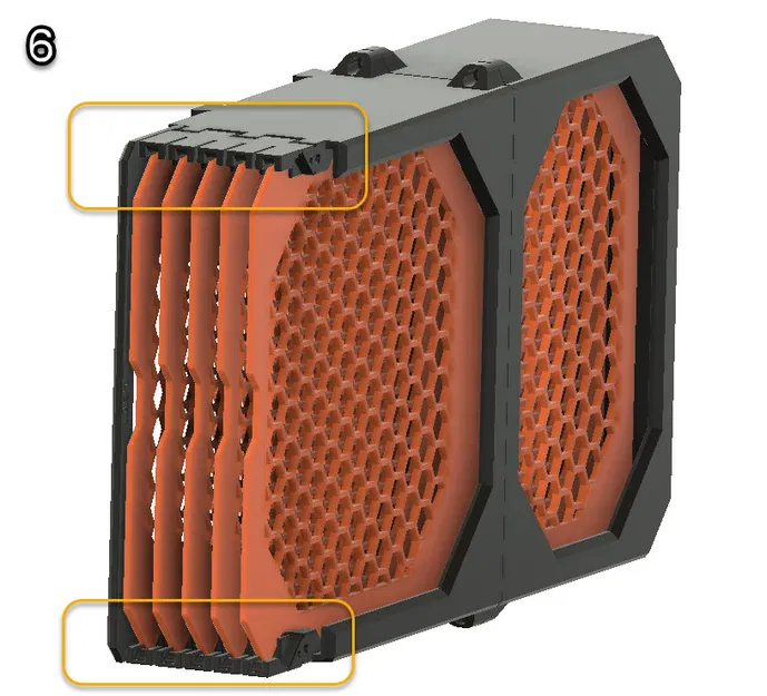 Bộ đệm MMU3 tùy chỉnh cho Prusa Core One - Image 14