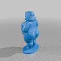 Mô hình tượng nghệ thuật nữ giới đầy đặn (STL 3D Print) - Thumbnail 2