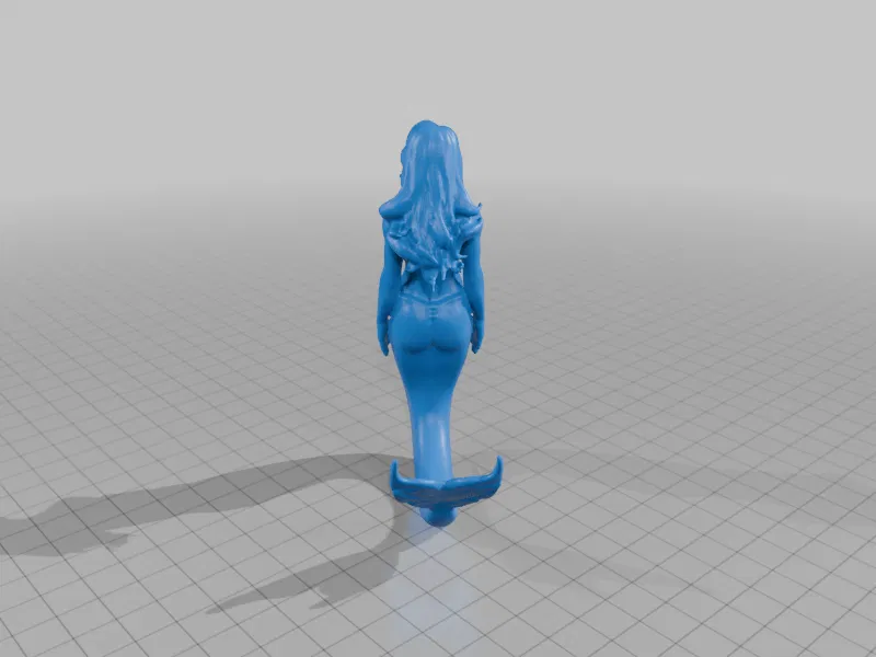 Mô hình in 3D nàng tiên cá thần thoại (Mythical Mermaid) tinh xảo - Image 2