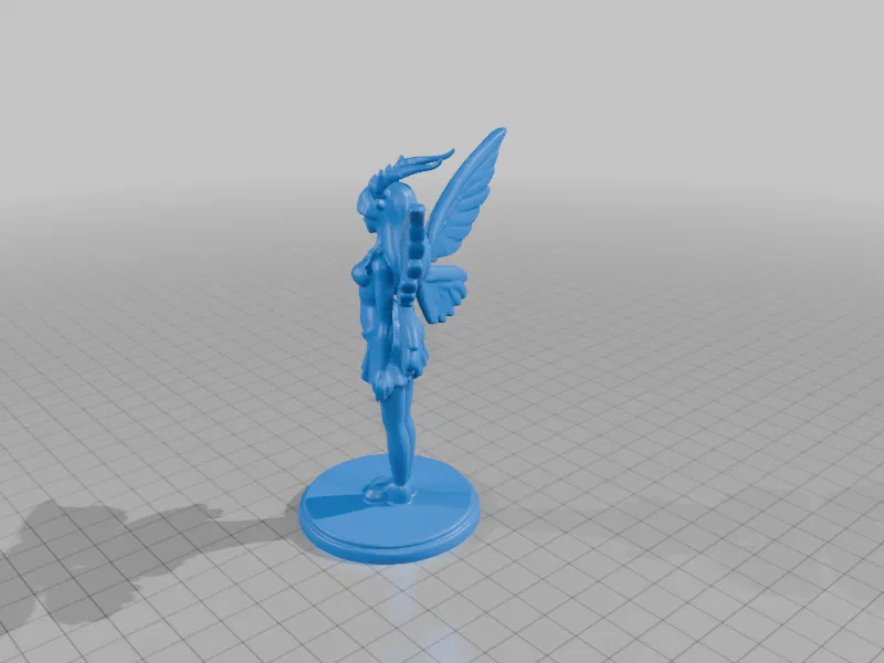 Mô hình nàng tiên có sừng đầy ma mị - File STL 3D chất lượng cao - Image 2