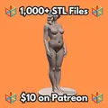 Mô hình điêu khắc nữ giới trưởng thành (STL file) dành cho in 3D - Thumbnail 1
