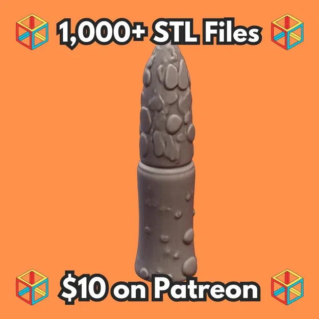 Mô hình 3D đồ chơi người lớn có kết cấu đặc biệt (STL) - Image 1