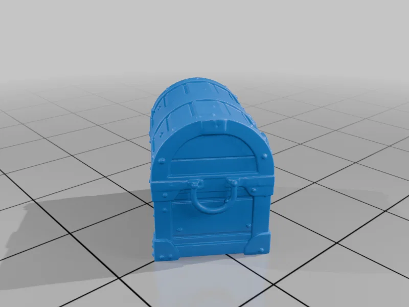 Mô hình rương kho báu 28mm cho game Dungeons & Dragons (D&D) - Image 2