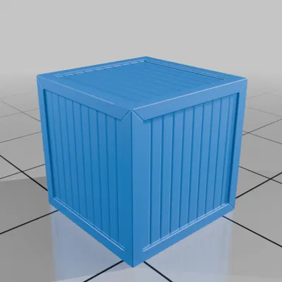 Mô hình thùng gỗ và thùng phi 28mm cho sa bàn DND (STL File)