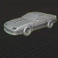 Chevrolet Camaro 1990 – Tệp STL Xe Cơ Bắp Cổ Điển Mỹ Cho In 3D - Thumbnail 2