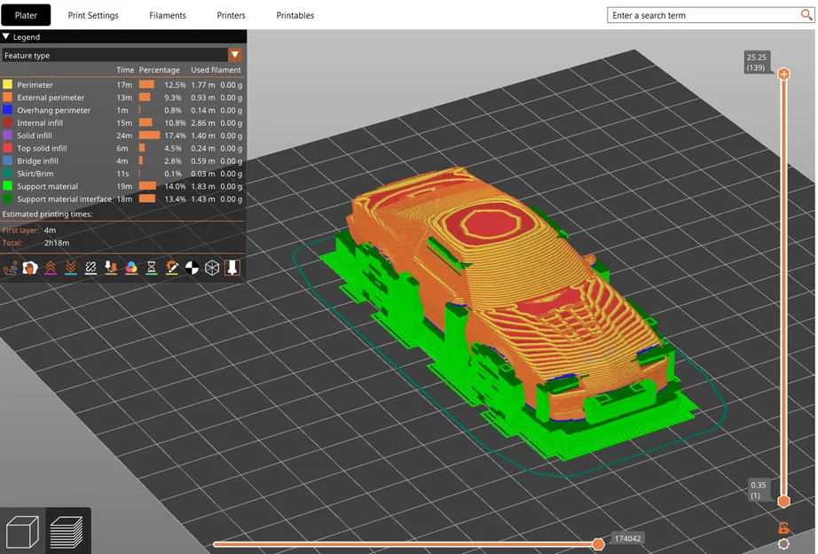 Chevrolet Camaro 1990 – Tệp STL Xe Cơ Bắp Cổ Điển Mỹ Cho In 3D - Image 3
