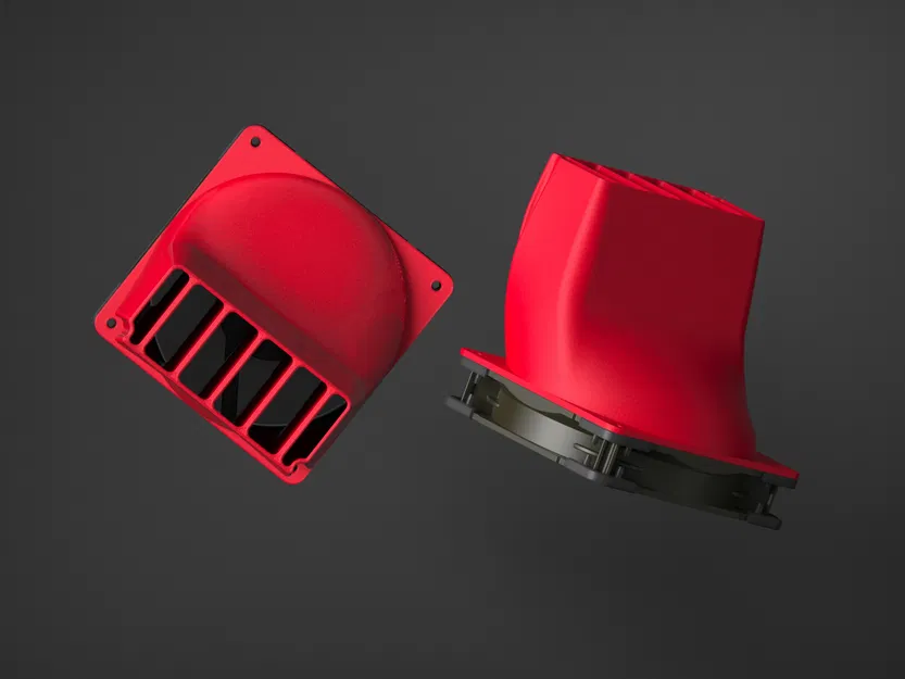 Ống Dẫn Hướng Gió (Directional Airflow Duct) Cho Quạt 120mm - Image 3