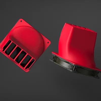 Ống Dẫn Hướng Gió (Directional Airflow Duct) Cho Quạt 120mm