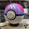 Hộp Đựng Thẻ Pokemon Mezastar Pokeball In 3D Độc Đáo - Thumbnail 6