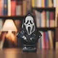 Tượng bán thân Ghostface (Scream) trang trí cho dân mê phim kinh dị - Thumbnail 1