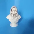 Tượng bán thân Ghostface (Scream) trang trí cho dân mê phim kinh dị - Thumbnail 2