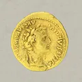 Mô hình đồng tiền vàng La Mã Tiberius Aureus - Thumbnail 1
