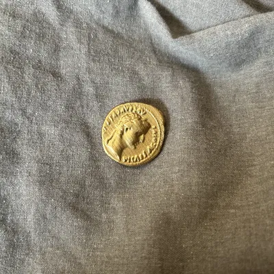 Mô hình đồng tiền vàng La Mã Tiberius Aureus