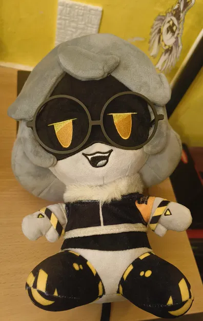 Kính cho V plush (và Vat Vuck?) | Murder Drones | Kính đa năng cho plushie/fumo? - Image 1