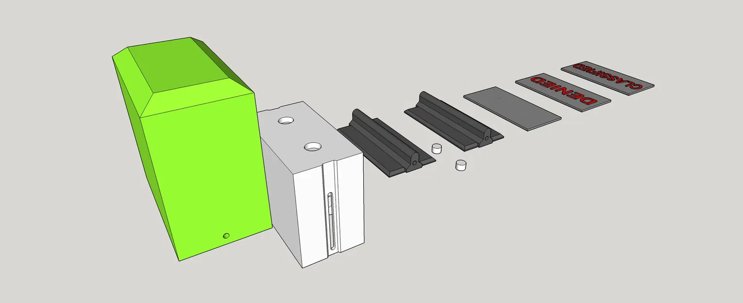 Mộc tự thụt (Retracting Stamp) có thể thay đổi mặt dấu - Image 7