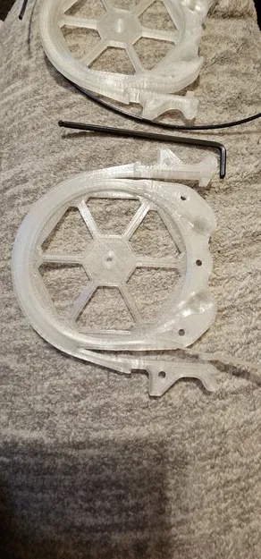 Lẫy kéo hỗ trợ nạp sợi nhựa cho hộp MMU Buffer, có thêm gờ dẫn hướng - Image 5