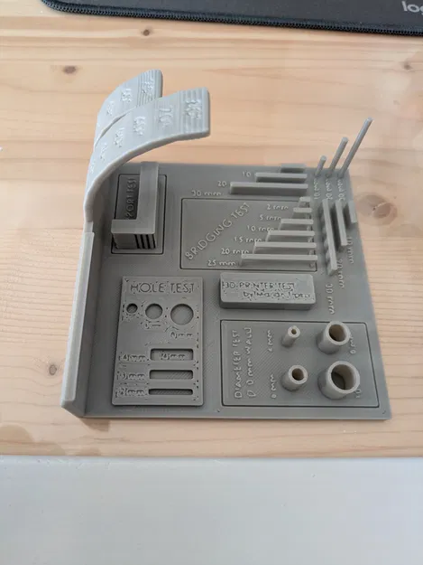 Bộ mô hình kiểm tra tổng hợp chất lượng máy in 3D (All In One Test) - Image 1