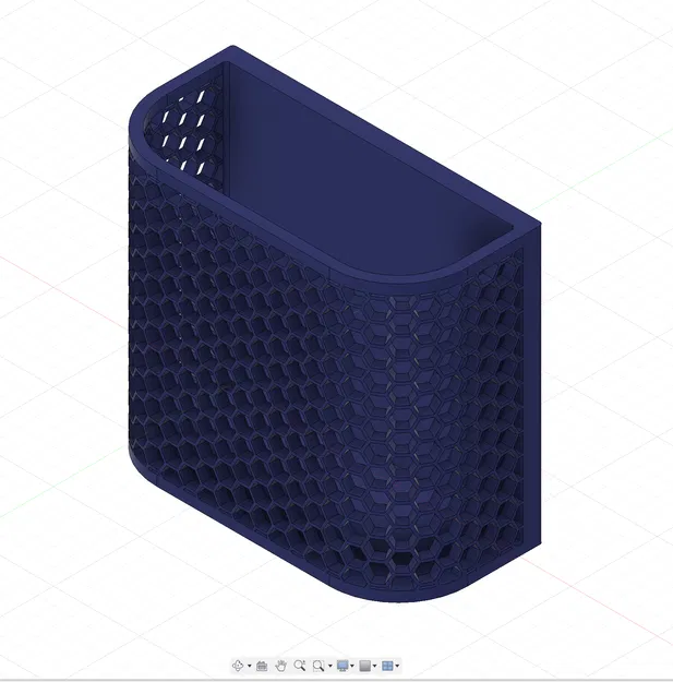 Khay đựng đồ nam châm họa tiết tổ ong cho tủ lạnh - Image 5